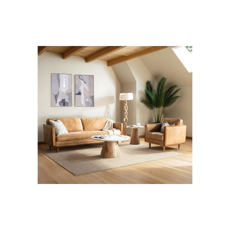 Vista Round Single Coffee Table