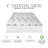 4'' Memory Foam Mattress Topper-50585384
