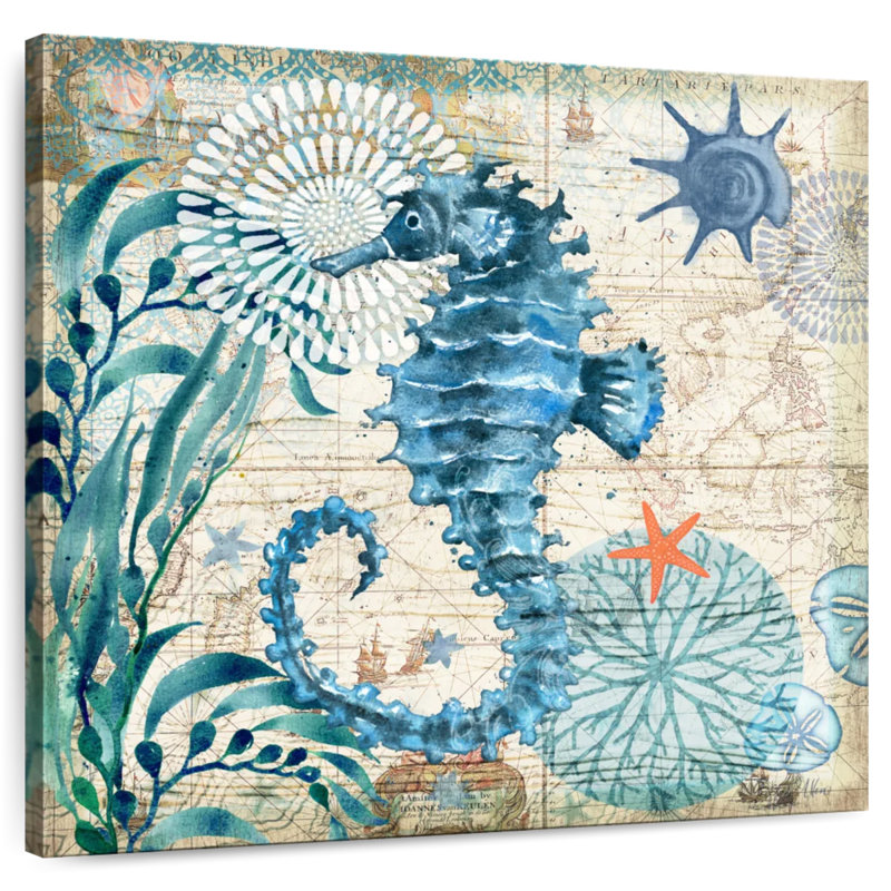 Brampt Monterey Bay Seahorse, 16" H x 16" W