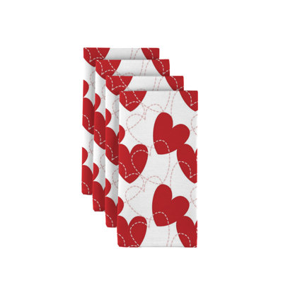 Polyester Geometric Square Napkin