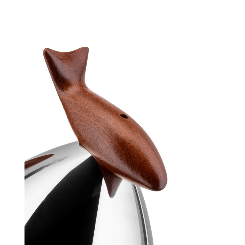 Gehry Inspired 1.8L Stainless Steel Kettle with Mahogany Handle