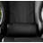 Office/Gaming Chair (Black), 360° Rotating And Height Adjustable, With Footrest And Headrest + Strong Lumbar Support, Faux Leather Version-133984418