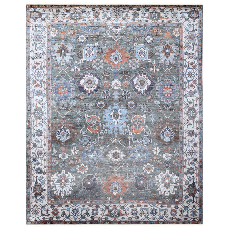 Hand Woven Oriental Area Rug, Rectangle 8' x 10'