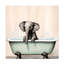 «Animals Bathtime 17», peinture sur toile-90734328