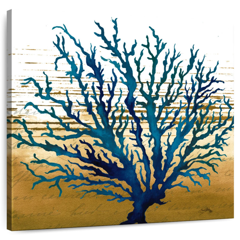 Brampt Coastal Blue II, 36'' H x 36'' W