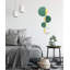 THE BLACK SYMBIOSIS 55cm Silent Wall Clock-71649692