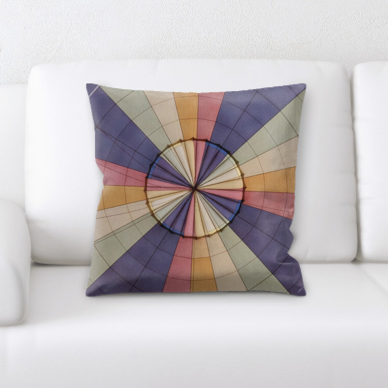 Microsuede Reversible Throw Pillow