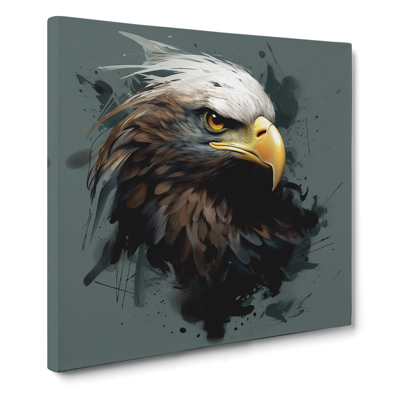 Eagle Conceptual No.1 - No Frame Print, 35cm H x 35cm W x 3cm D