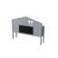 Tête de lit avec armoire de rangement pour lit double Montessori-821139355