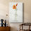 California Poppy Vase I - Gallery Cavas