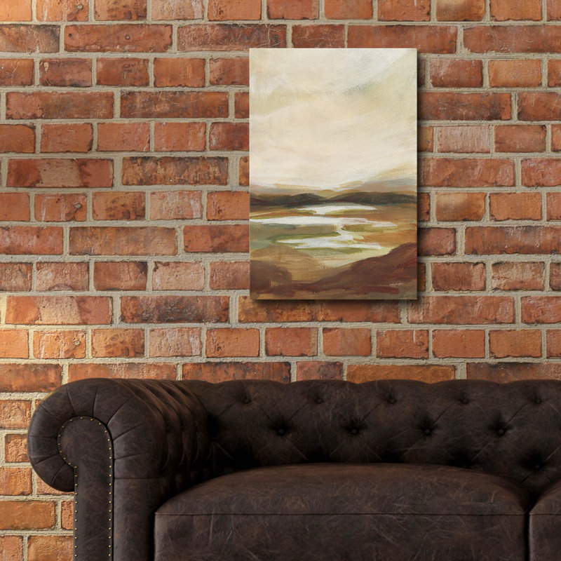  «Chestnut Springs 3» par Haley Knighten, art mural en verre acrylique, H 24 po x l 16 po