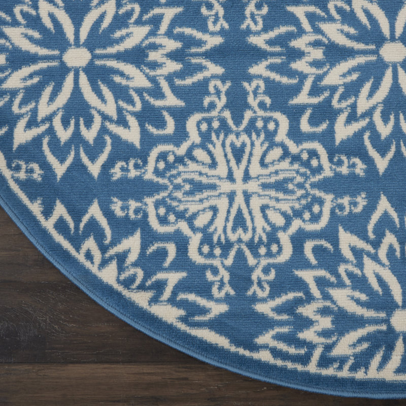 Tapis ivoire Sheron, Rond 5 pi 3 po