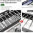 Maison Backyards 4-Burner Liquid Propane Gas Grill with Hood and Extendable Side Shelves