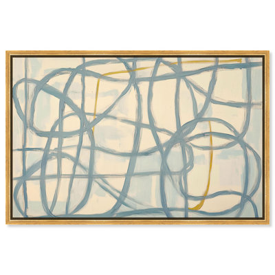 «Unbroken Line II», art mural minimaliste par 