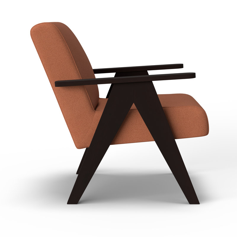 Fauteuil d'appoint, Palissandre, Espresso