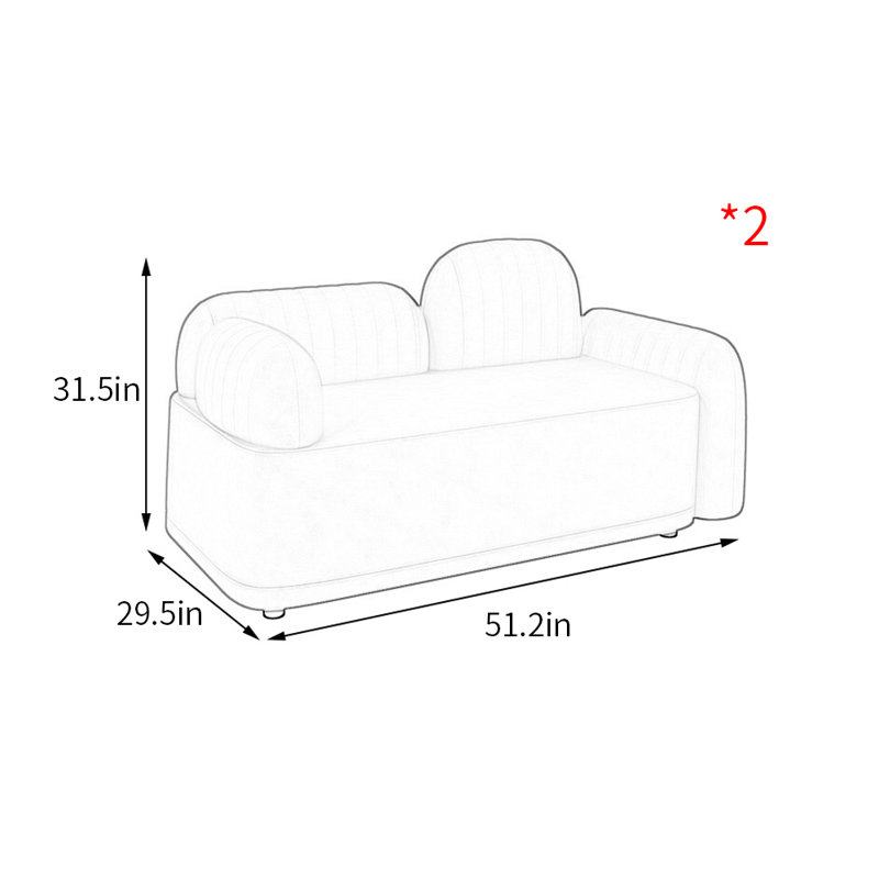 Banc rembourré en similicuir, Vert