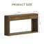 Console l 63 po à trois tiroirs-1295204576
