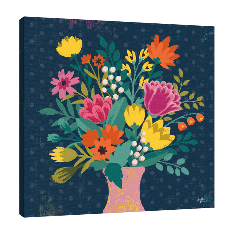 « romantique luxe vii », reproduction d’impression sur toile tendue, H 36 po x l 36 po x P 1,5 po