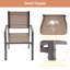 Fauteuil de salle à manger 4 pièces-14655139