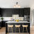 Bradden 3 - Light Dimmable Semi Flush Mount