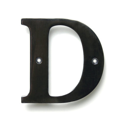 Deltana RL4Q-10B, lettre résidentielle Q de 4 po en bronze huilé
