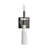 Marquette Tassel Wall Sconce - Black Nickel - 5"W x 5"D x 14.5"H-122120026