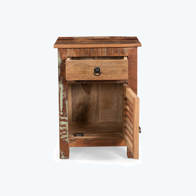 Table de bout avec rangement Steger