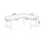 Bureau en bois massif en L Burlywood-1417749472-1417749479