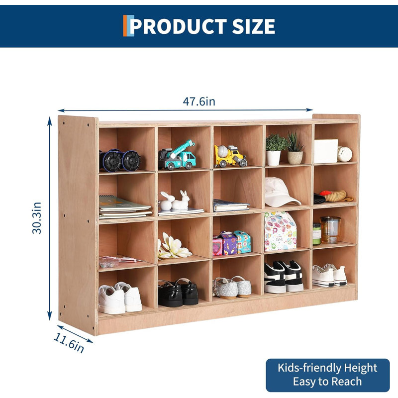 Armoire de rangement, casier de rangement avec 5 fixations anti-basculement, 4 roulettes et 2 boîtes
