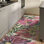 Camellia Pink Easy to Clean Vinyl Mat