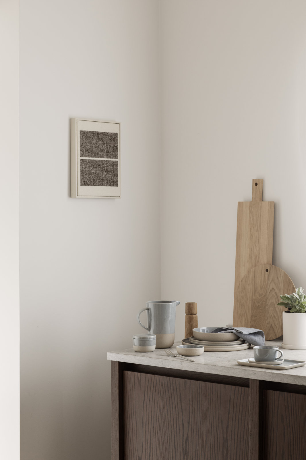 LOOP Freestanding Paper Towel Holder, Moonbeam