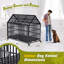 Cage pour chien robuste 52 po avec toit