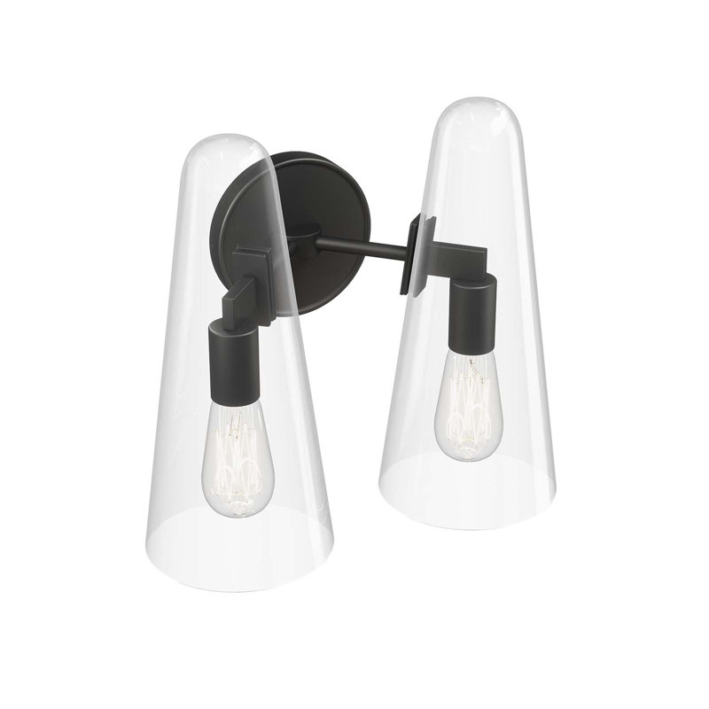 Applique murale 2 lumières Beacon par Modway, Noir