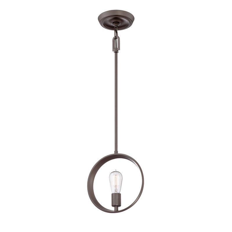 Roquemore 1 - Light Bulb Pendant, Western Bronze