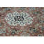 Wool Oriental Area Rug in Rust/Ivory