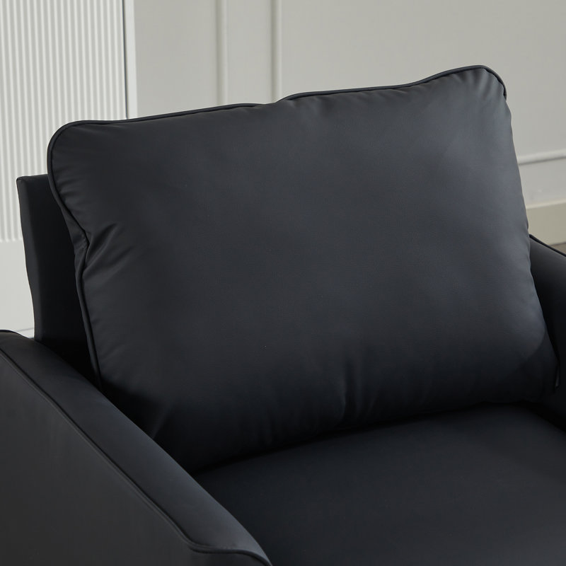 Fauteuil de loisir Catic, Noir