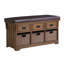 Banc en cuir Aanya-1348059596