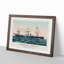 Steamship Victoria of the Anchor Line - Picture Frame Art Print-55615512-55615513