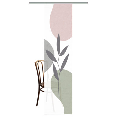 Semi Sheer Sliding Panel Single Panel