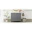 Meuble-lavabo moderne 36 po avec cadre en pin, 1 porte à fermeture douce et 3 tiroirs, armoire de rangement moderne-2005170513