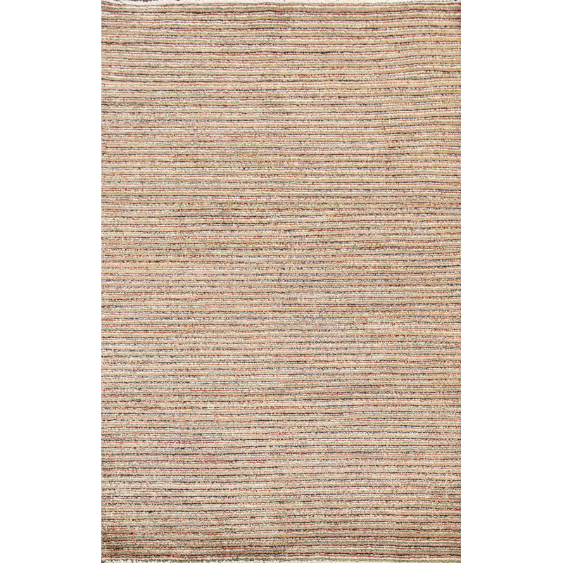 Tapis oriental rayé Gabbeh 4 x 6