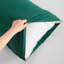 Taie d'oreiller pour le corps en microfibre, ensemble de taies d'oreiller douces avec fermeture portefeuille, 137 cm L × 51 cm H-101395645