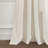 Cotton Blend Semi Sheer Curtain Single Panel-391417524