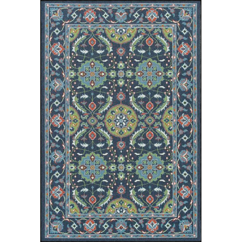 Tapis décoratif noir à motif géométrique à motif géométrique, Tapis de couloir 2 pi 6 po x 9 pi 11 po