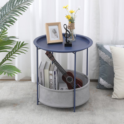 Petite table de bout avec plateau Deeley
