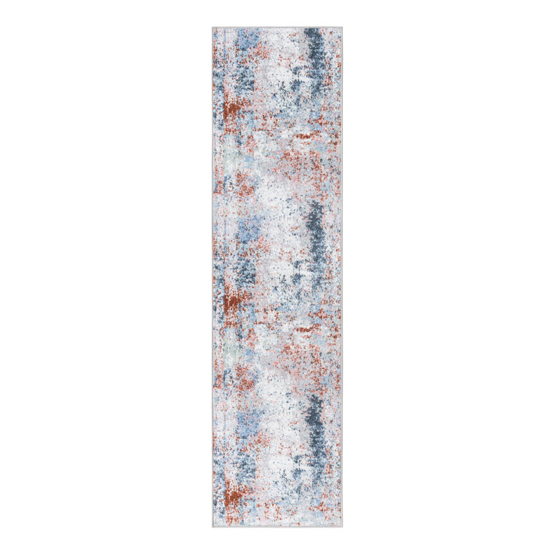 Hankinson Abstract Indoor Rug, Runner 2' x 8'