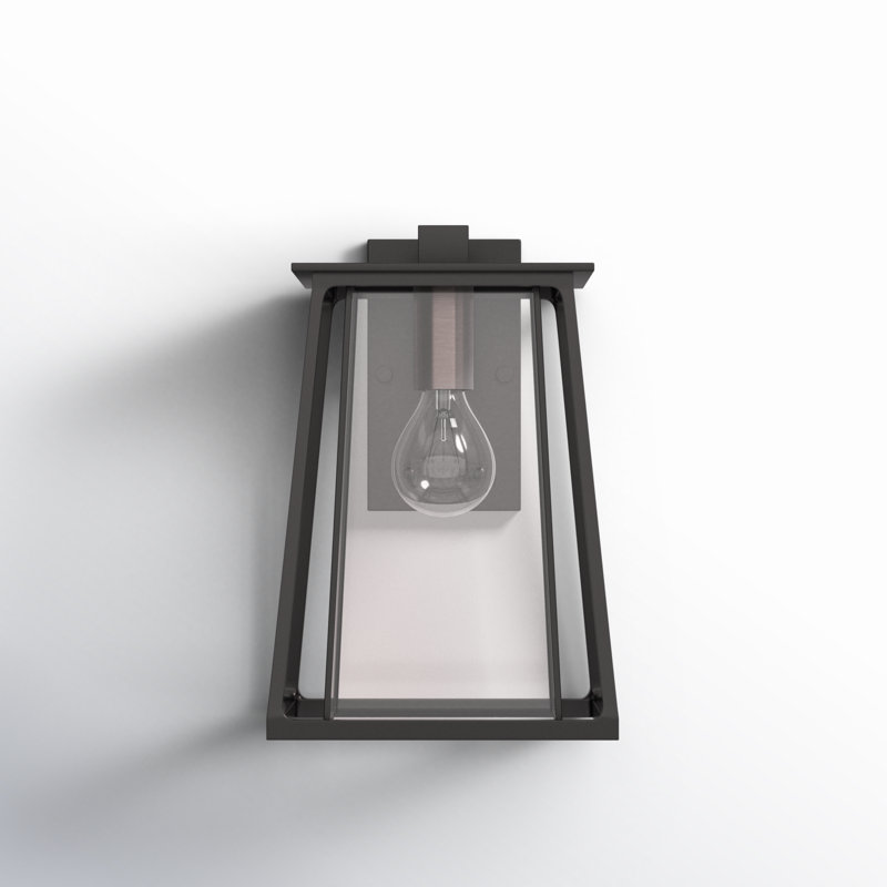 Walker 1-Light Outdoor Wall Lantern, 12.3" H x 8.3" W x 9.3" D