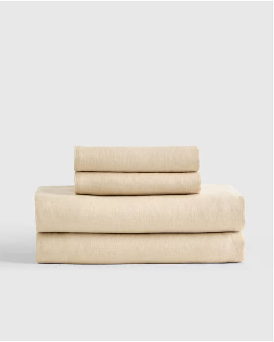 Sleep Zone Linen Fitted Sheet