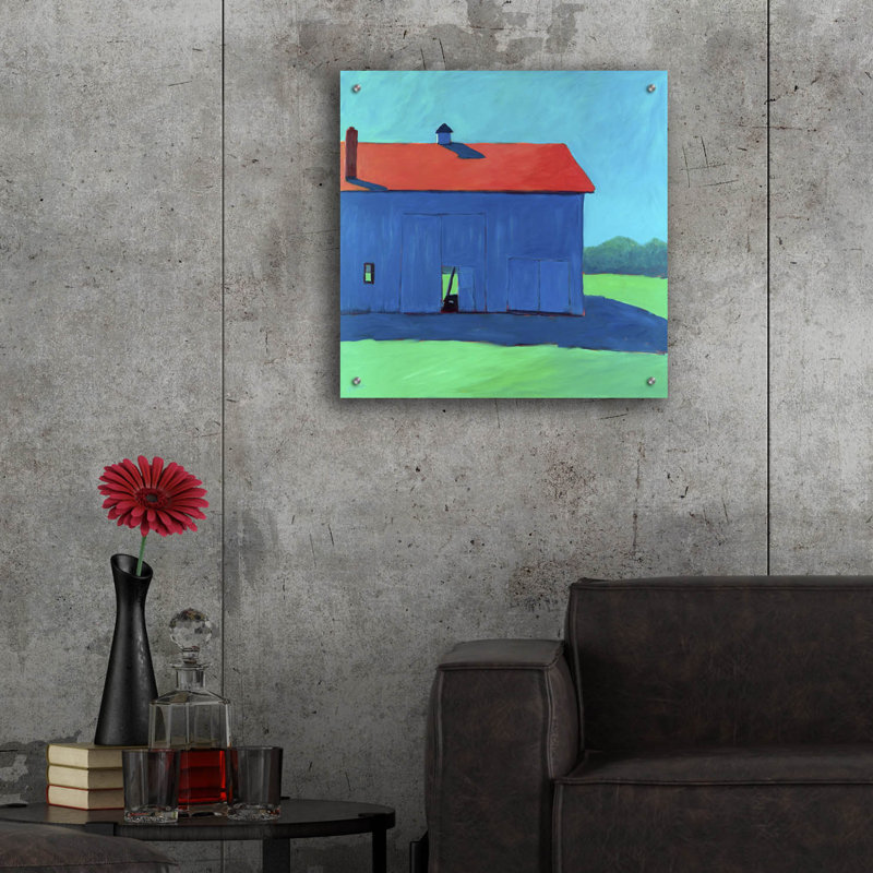 Art mural en verre acrylique épique «Luminous Light 1» par Carol Young, 24 po x 24 po, H 24 po x l 24 po