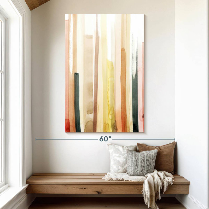 Avery Coral Reach I, 51" H x 34" W